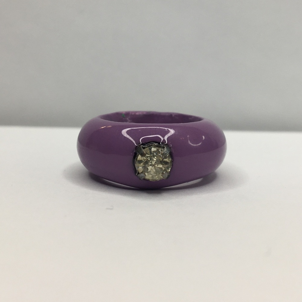 ✰Lilac Clay Bubble Ring✰